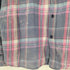 オールドネイビー OLD NAVY ブリーチ加工 チェック ボタンダウン シャツ メンズ import:XXL