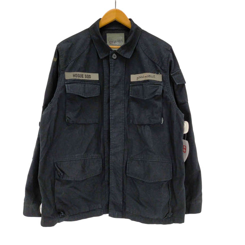 ダブルタップス WTAPS 初期タグ クロスボーンミリタリーリップストップジャケット メンズ JPN:XL