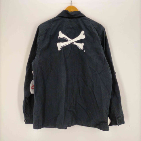 ダブルタップス WTAPS 初期タグ クロスボーンミリタリーリップストップジャケット メンズ JPN:XL