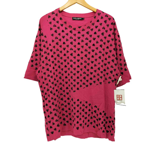 ドルチェアンドガッバーナ DOLCE&GABBANA ハートプリント グラフィックTシャツ メンズ import:S