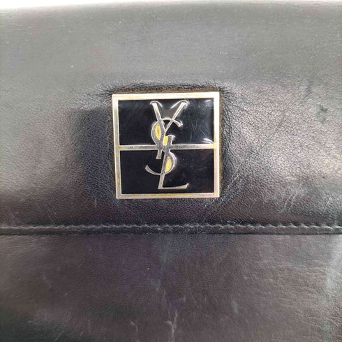 イヴサンローラン Yves Saint Laurent フロントロゴ長財布 レディース