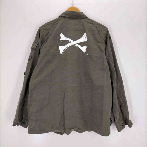 ダブルタップス WTAPS 初期タグ クロスボーン ミリタリーリップストップジャケット メンズ JPN:M