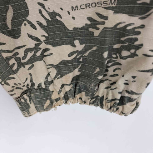 M.CROSS.M LIMITED VERSION リップストップ カモ フーデットジャケット メンズ import:L