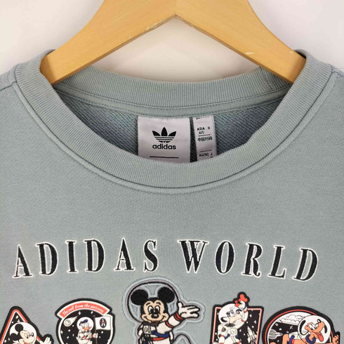 アディダスオリジナルス adidas Originals キャラクター刺繍 プリント クルーネック スウェット レディース JPN:M