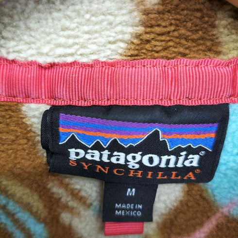 パタゴニア patagonia ライトウェイト・シンチラ・スナップT 総柄 レディース import:M