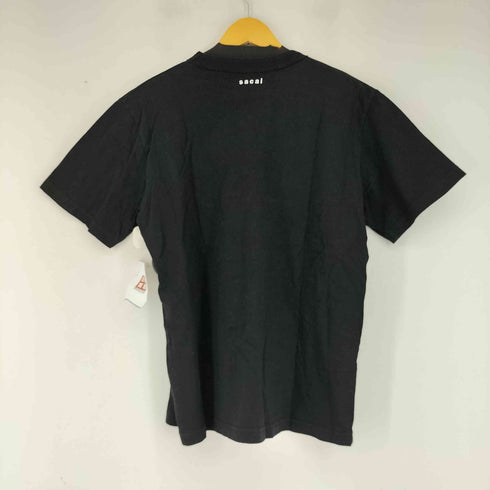 サカイ Sacai フロック ロゴ プリント S/S Tシャツ メンズ 3