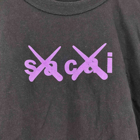 サカイ Sacai フロック ロゴ プリント S/S Tシャツ メンズ 3