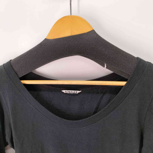 オーラリー AURALEE SEAMLESS ROUND NECK L/S TEE レディース