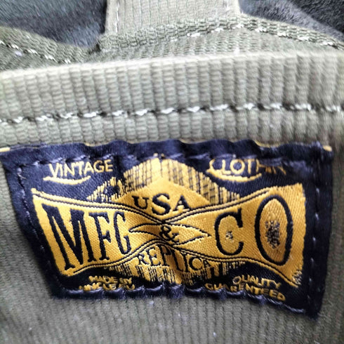 NAVAL CLOTHING FACTORY MFG&CO NAVY ステンシル ハーフムーン ミリタリー ショルダー バッグ メンズ