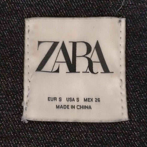 ザラ ZARA フリンジ デニムシャツ レディース JPN:S