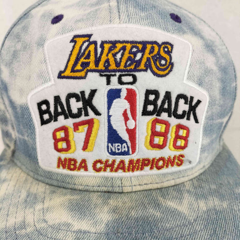 ミッチェルアンドネス mitchell&ness ブリーチデザイン デニム スナップバックキャップ メンズ