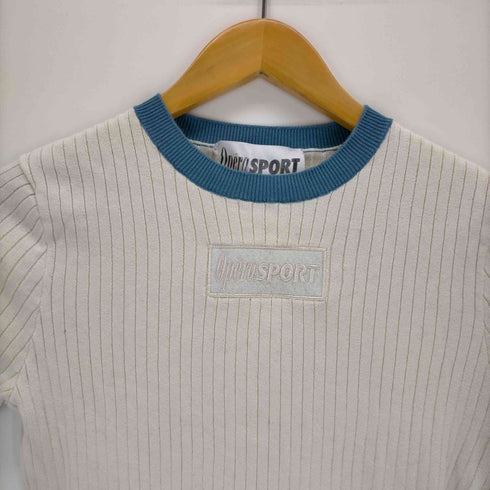 Opera SPORT 韓国ブランド フロント刺繍ニット レディース FREE
