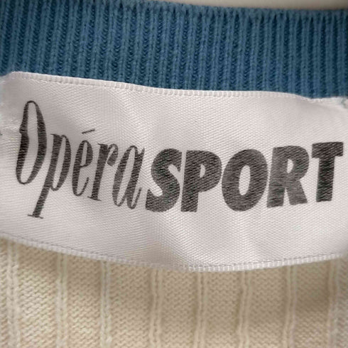 Opera SPORT 韓国ブランド フロント刺繍ニット レディース FREE