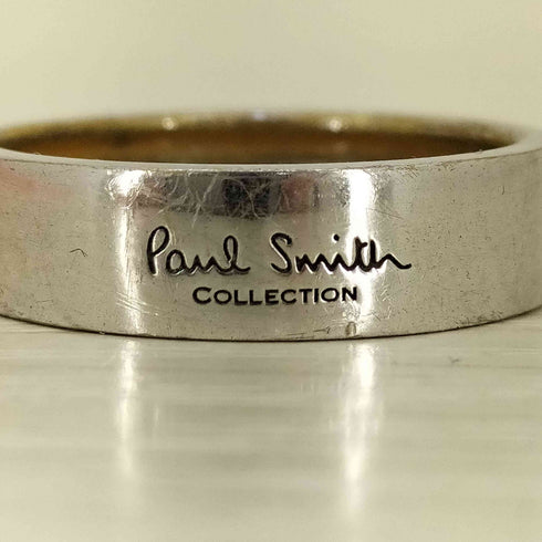 ポールスミス Paul Smith シルバー リング 内側ボーダー メンズ 20号