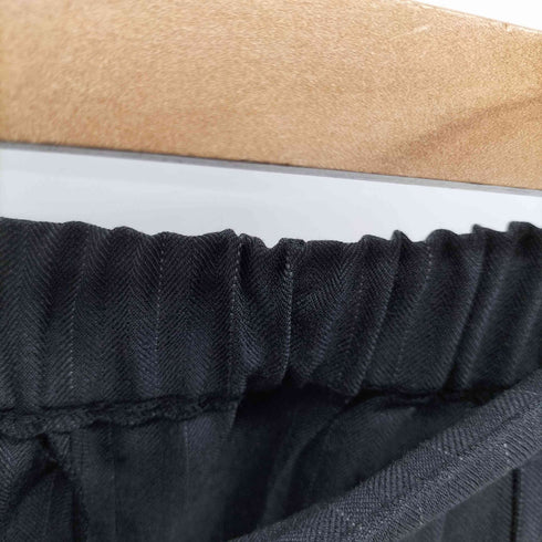 ストライプ 2タックイージーワイドパンツ レディース JPN:L