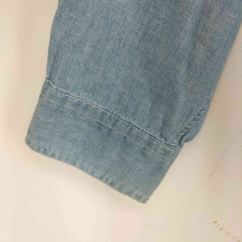 トミーヒルフィガー TOMMY HILFIGER フロント刺繍 コットン S/S BDシャツ メンズ import:XL