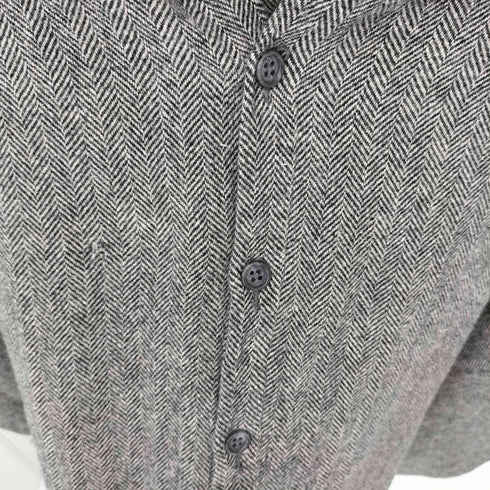 エンジニアードガーメンツ Engineered Garments Button Shawl -Poly Wool Herringbone メンズ