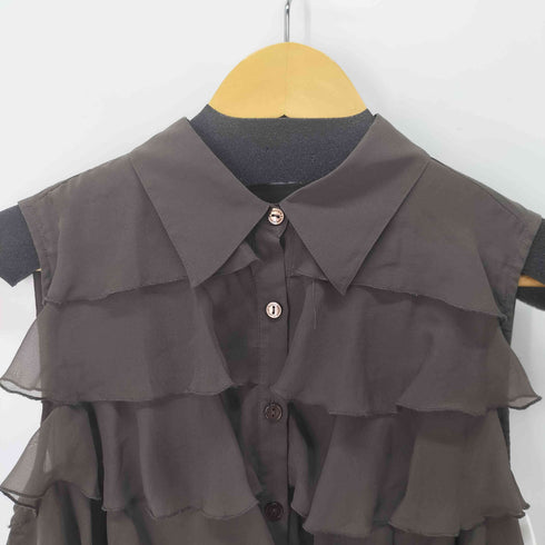 SAMUEL DONG フロントフリルタンクトップ レディース import:XL