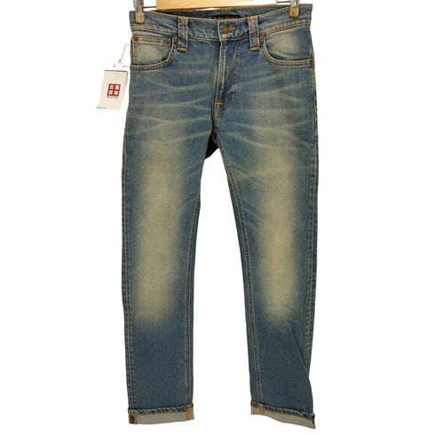 ヌーディージーンズ Nudie Jeans Thin Finn ウォッシュ 加工 デニム パンツ メンズ W27 L32