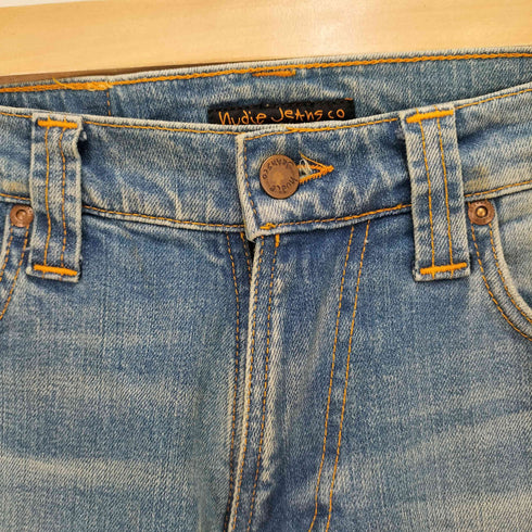 ヌーディージーンズ Nudie Jeans Thin Finn ウォッシュ 加工 デニム パンツ メンズ W27 L32
