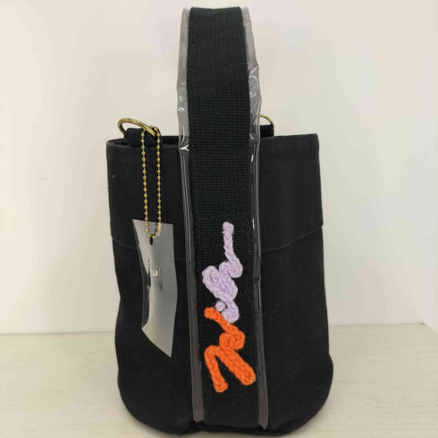WILC PVC キャンバス ハンドバッグ レディース