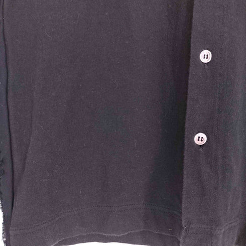 トリココムデギャルソン tricot COMME des GARCONS 裾リボン コットンポリ カーディガン レディース
