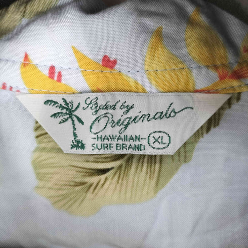 S/S レーヨン オープンカラーアロハシャツ メンズ import:XL