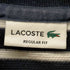 ラコステ LACOSTE 鹿の子 ボーダーL/Sポロ メンズ JPN:L