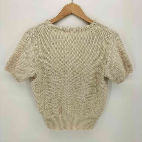 K.K closet g ヴィンテージムードのスイートカーディガン ラメニット レディース
