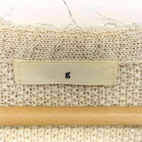 K.K closet g ヴィンテージムードのスイートカーディガン ラメニット レディース