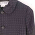 コムデギャルソンコムデギャルソン COMME des GARCONS COMME des GARCONS 千鳥格子柄 ドット柄 シアー 丸襟 ラウンドカラー ジャケット レディース JPN:S