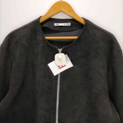 ザラ ZARA ノーカラージャケット メンズ JPN:XL
