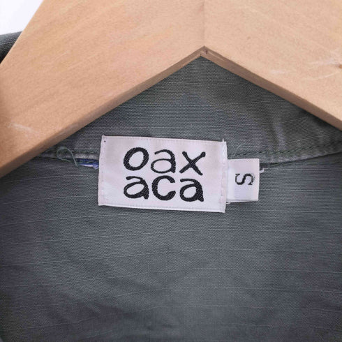 oaxaca アニマル 刺繍 M-65型 マルチポケット リップストップ ミリタリー ファティーグ シャツ ジャケット メンズ import:S