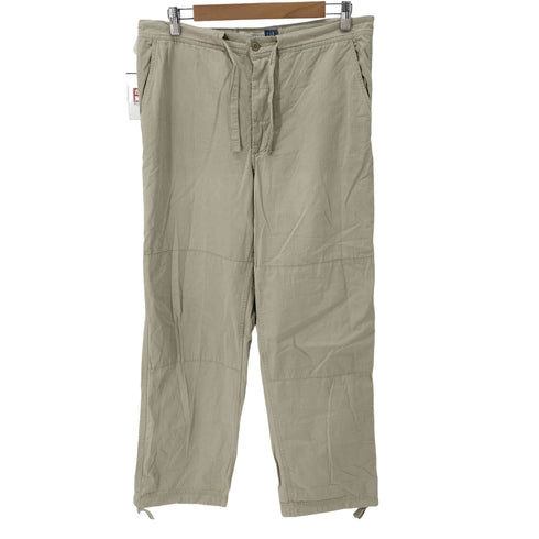ギャップ Gap 90S DRAWSTRING リップストップ ダブルニーイージーパンツ メンズ JPN:XS