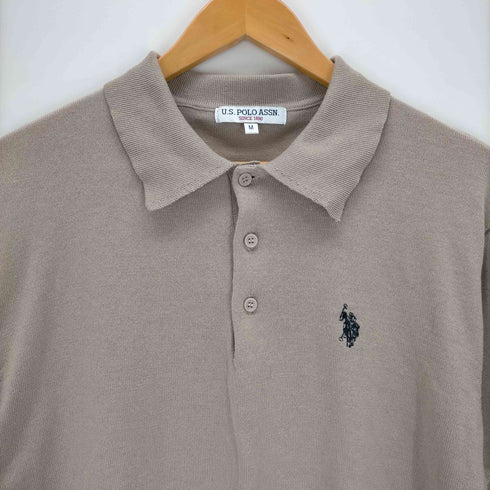 ユーエスポロアッスン U.S.POLO ASSN ニットポロシャツ メンズ JPN:M