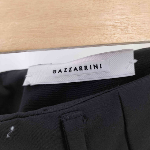 Gazzarrini イタリア製 REGULAR ウール ポリ 2タック スラックス パンツ メンズ 48