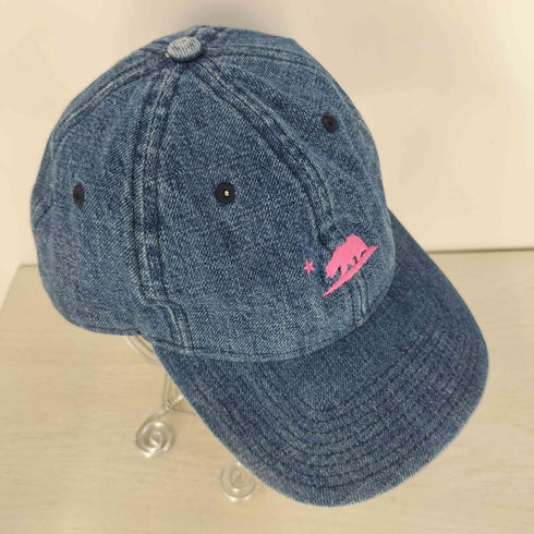 ニューエラ NEW ERA 9TWENTY CALIFORNIA BEAR 刺繍 デニムキャップ レディース