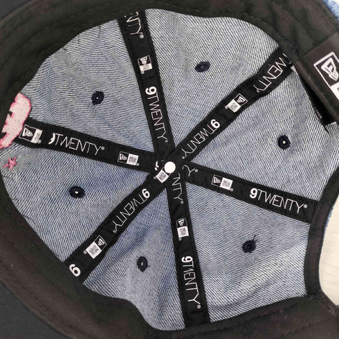 ニューエラ NEW ERA 9TWENTY CALIFORNIA BEAR 刺繍 デニムキャップ レディース