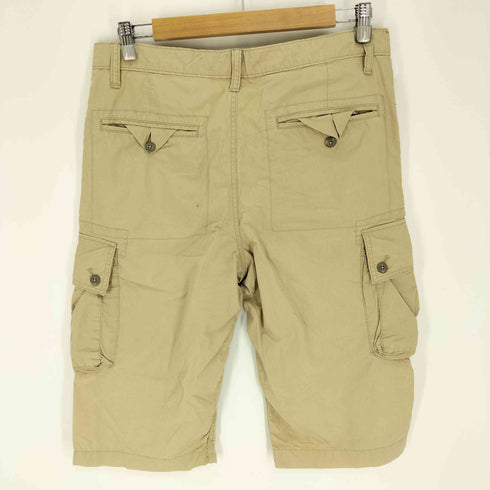 ギャップ Gap 00S 6P ジップアップ カーゴ クロップド ショート パンツ リップストップ メンズ M