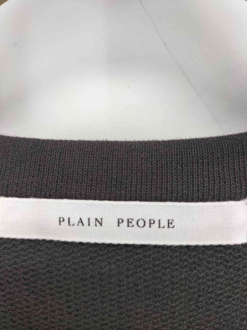 プレインピープル PLAIN PEOPLE オーガニックソフトスウェットLSワンピース レディース JPN:3