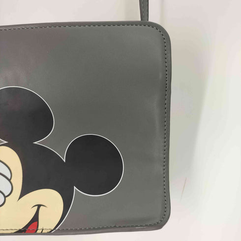 マウジー moussy コラボ フェイクレザー キャラクター プリント ミニショルダー バッグ レディース