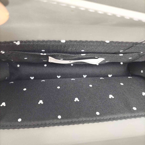 マウジー moussy コラボ フェイクレザー キャラクター プリント ミニショルダー バッグ レディース