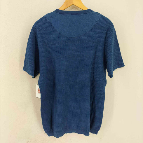 ノンネイティブ nonnative GARDENER SWEATER S/S COTTON INDIGO YARN WAFFLE メンズ JPN:2