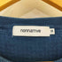 ノンネイティブ nonnative GARDENER SWEATER S/S COTTON INDIGO YARN WAFFLE メンズ JPN:2