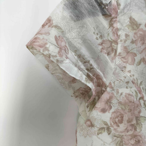 LEST ROSE 花柄 S/S シアーフレアワンピース レディース JPN:M