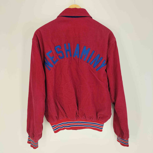 ウェストウィンド WEST WIND 80-90S USA製 NESHAMINY Jenny '93 裏地キルティング コーデュロイ スタジャン ジャケット ブルゾン メンズ import:M