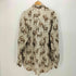 ウールリッチ WOOLRICH L/S アニマル柄シャツ ボタンダウン シャモアクロス メンズ