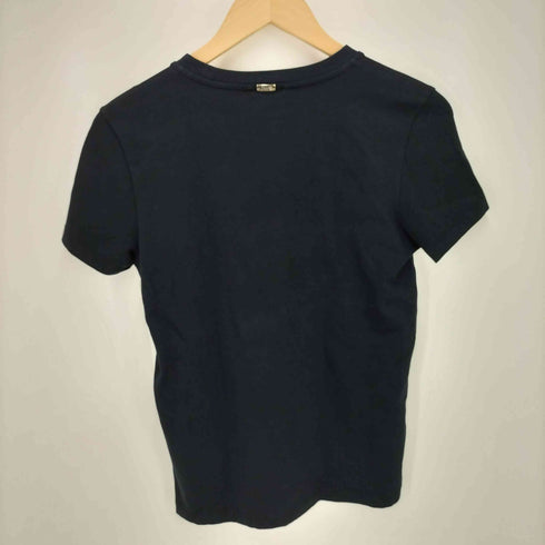 ヘルノ Herno Logo Tee ロゴ クルーネック S/S Tシャツ レディース EUR:42