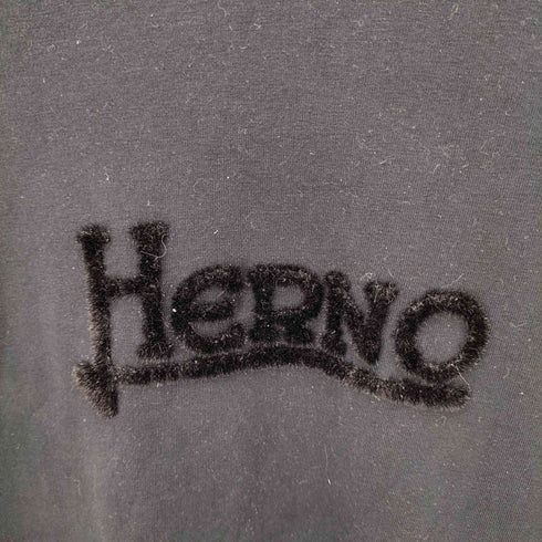 ヘルノ Herno Logo Tee ロゴ クルーネック S/S Tシャツ レディース EUR:42