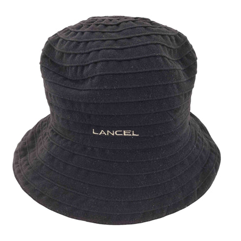 ランセル LANCEL フロントロゴ バケットハット レディース